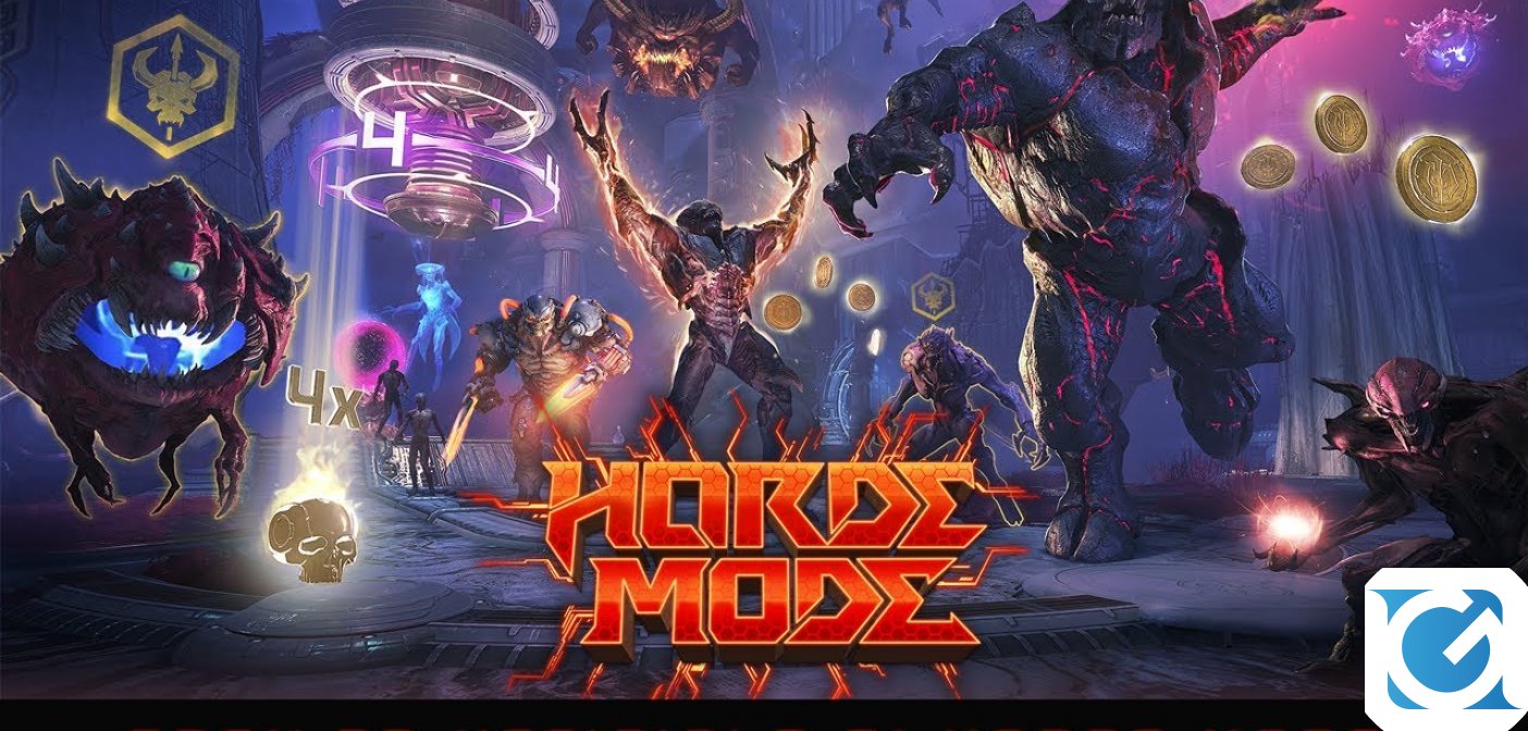 L'Horde Mode debutta in Doom Eternal con l'aggiornamento 6.66