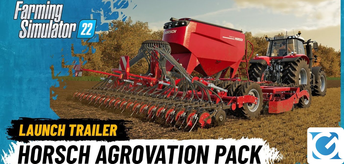 L'HORSCH Agrovation Pack di Farming Simulator 22 è disponibile