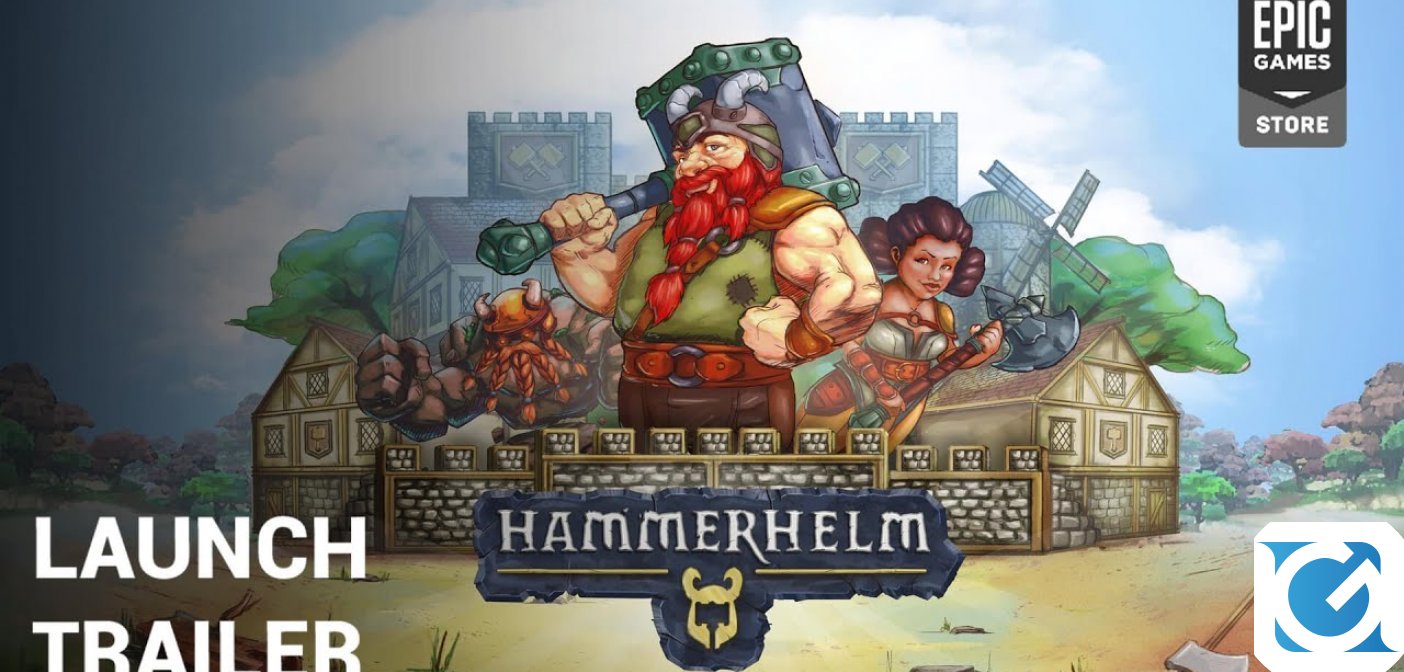 L'RPG city-building Hammerhelm è disponibile sull'Epic Games Store