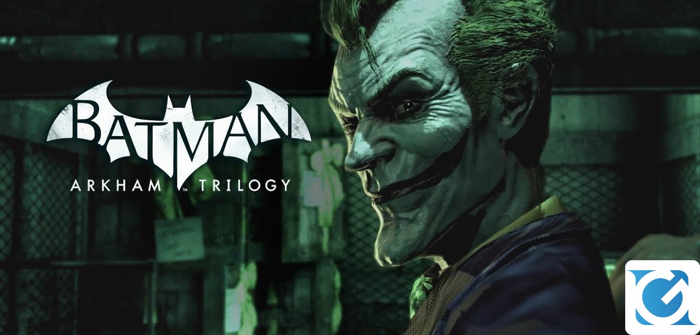 La Batman: Arkham Trilogy è disponibile per Nintendo Switch