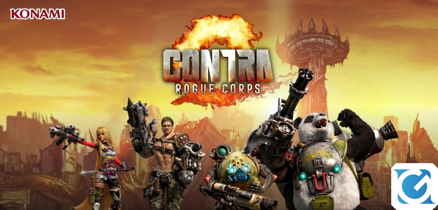 La demo di CONTRA: ROGUE CORPS arriva oggi su XBOX One e Switch