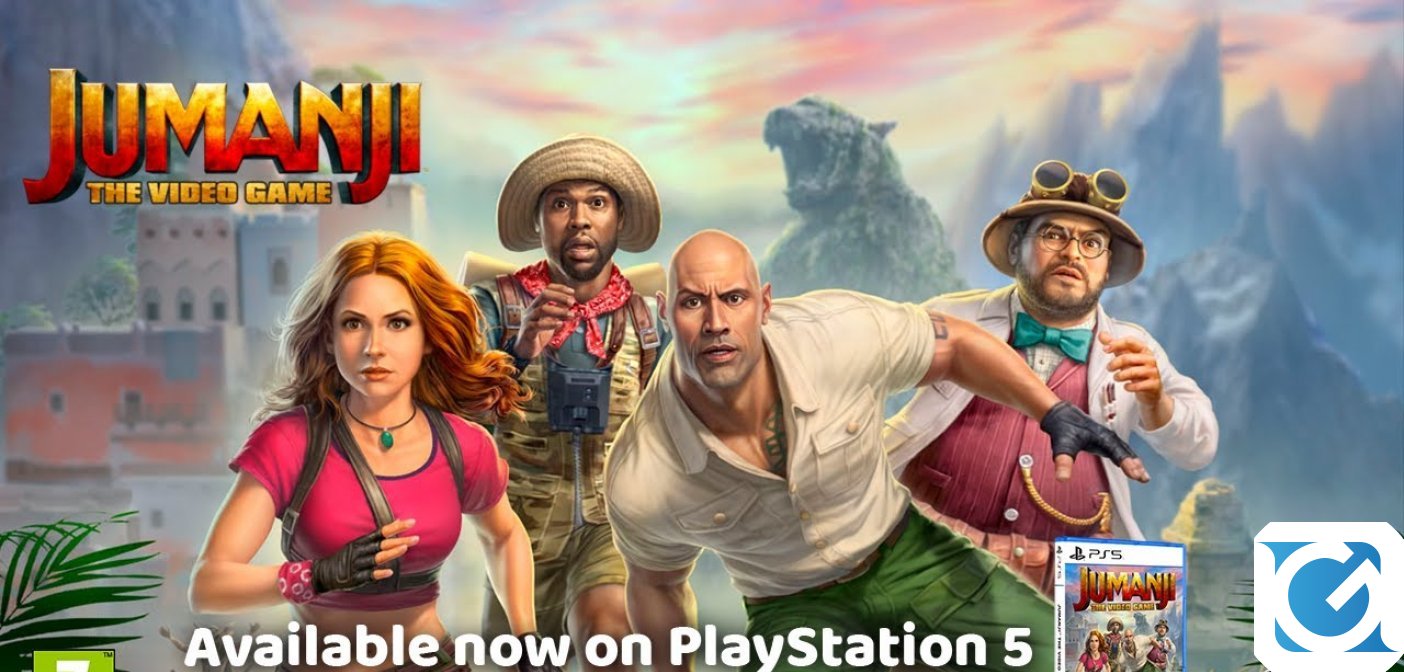 La Enhanced Edition per Playstation 5 di Jumanji: il Videogioco è disponibile