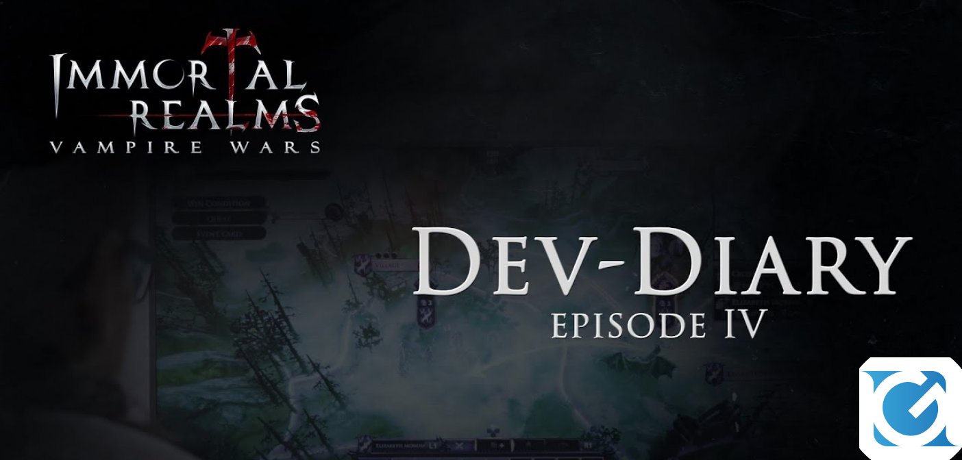 La nuova featurette di Immortal Realms: Vampire Wars svela i dettagli finali del gioco