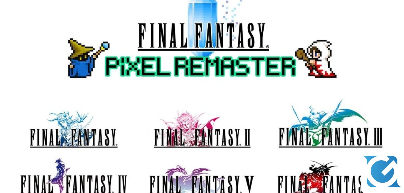 La serie di Final Fantasy Pixel Remaster arriverà su Playstation 4 e Switch nel 2023