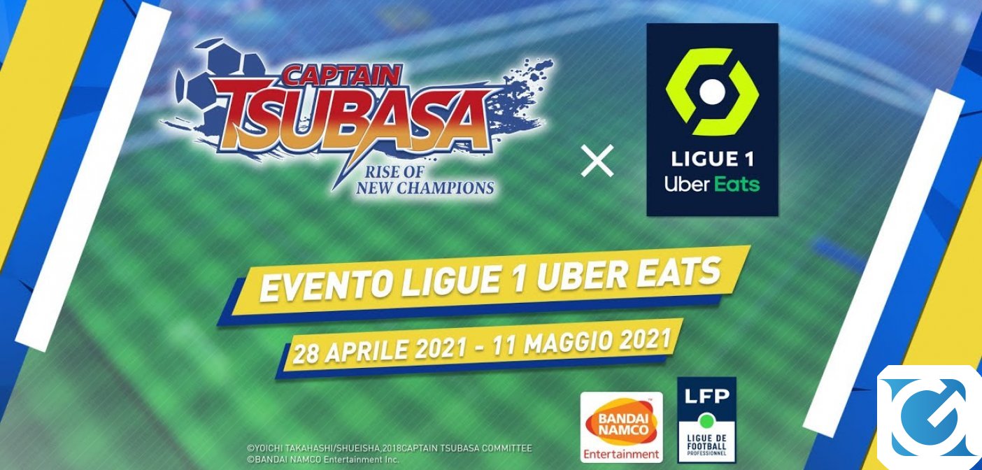 Le divise della Ligue 1 Uber Eats arrivano in Captain Tsubasa: Rise of New Champions