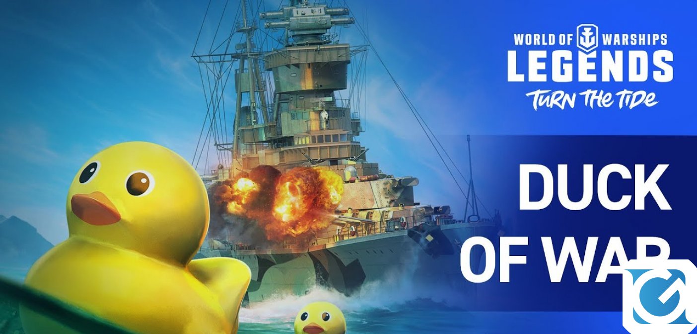 Le paperelle di gomma invadono World of Warships: Legends