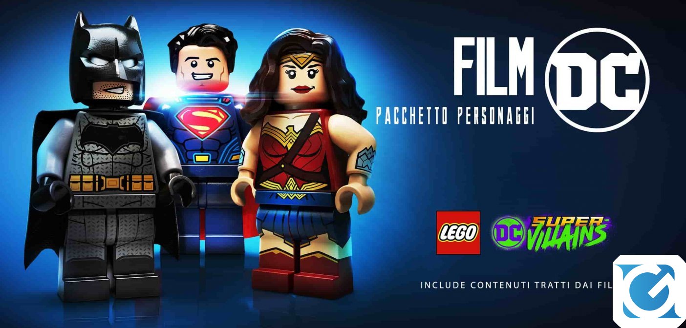 Il Pacchetto personaggi DC Movie per LEGO DC Super-Villains è arrivato