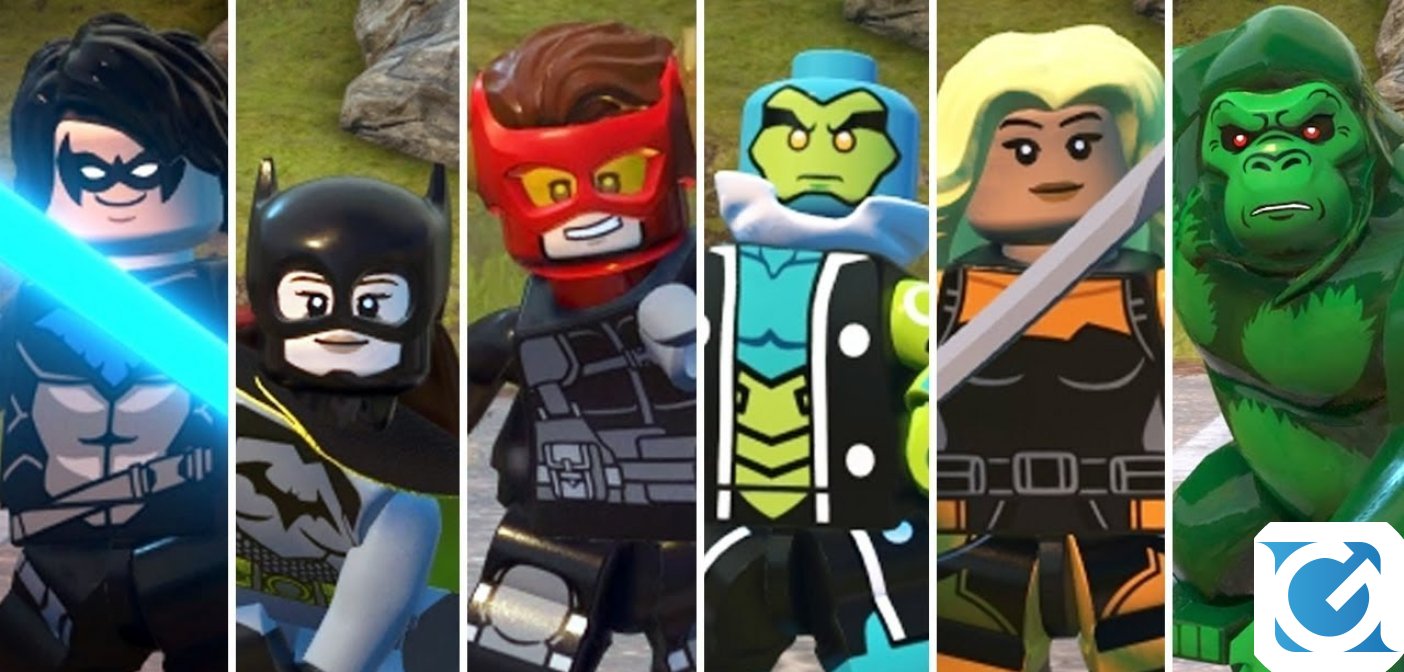 LEGO DC Super-Villains: disponibile il Pacchetto Livello e Personaggi della serie animata Young Justice