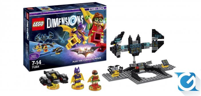Arrivano i nuovi pack per Lego Dimensions dedicati a Lego Batman