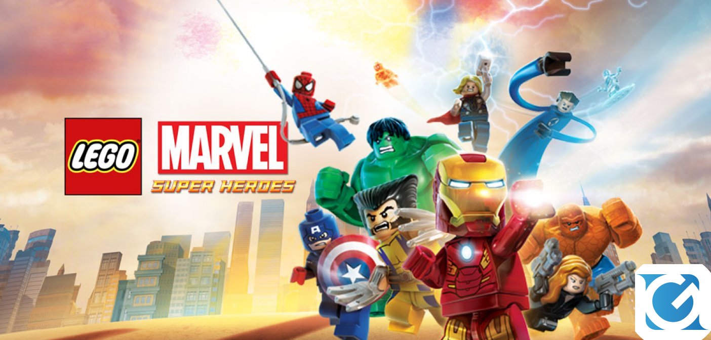 LEGO Marvel Super Heroes arriva domani su Nintendo Switch