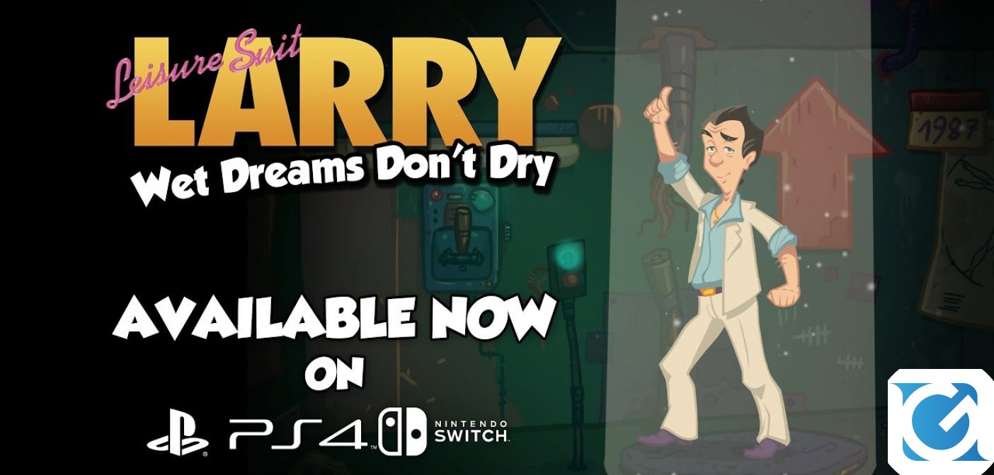 Leisure Suit Larry - Wet Dreams Don't Dry è disponibile per PS 4 e Switch