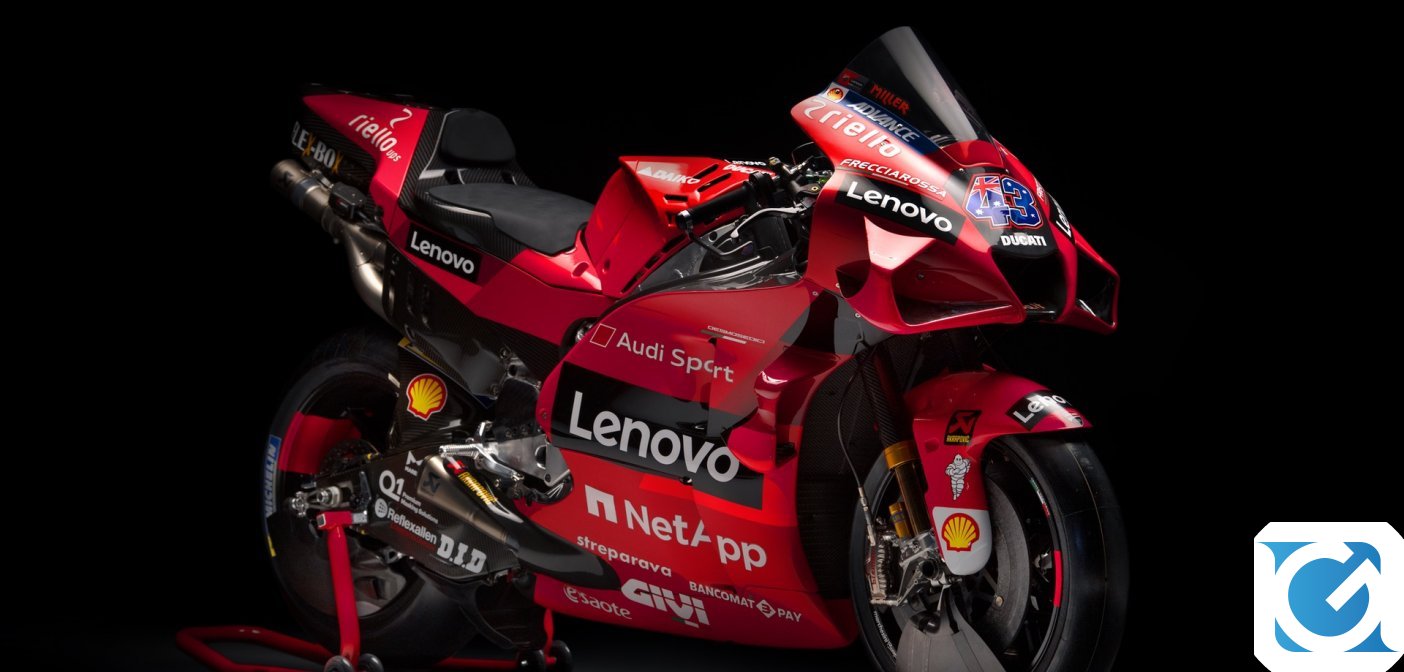 Lenovo diventa Title Partner del team Ducati MotoGP