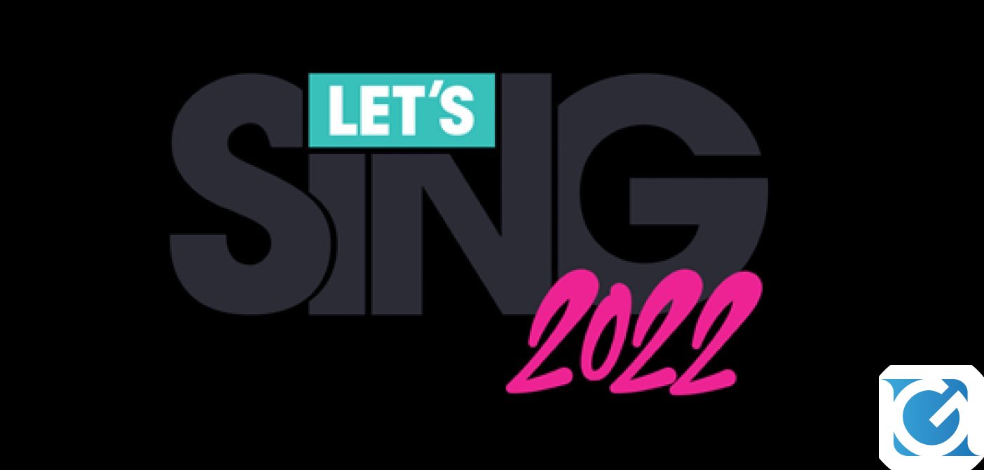 Let's Sing 2022 sarà disponibile il 23 novembre