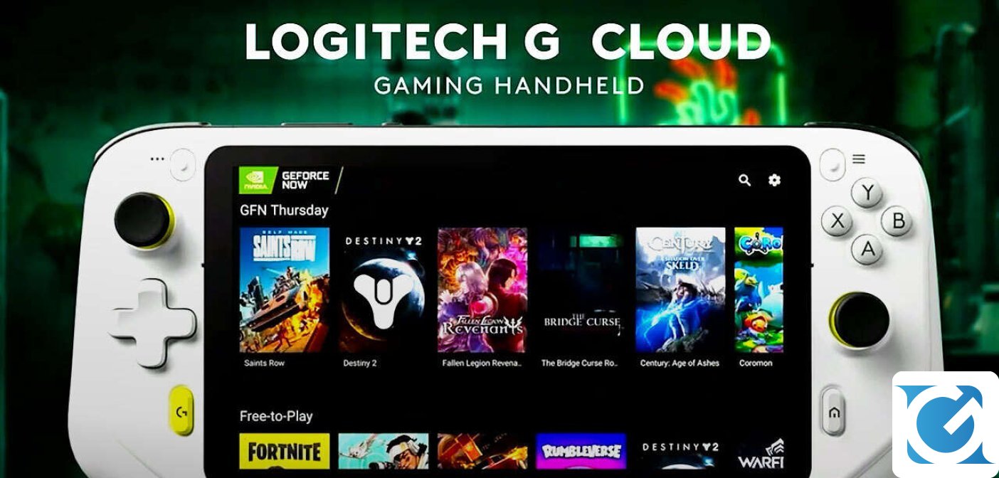 Logitech G Cloud: ecco la prima console portatile per il cloud gaming