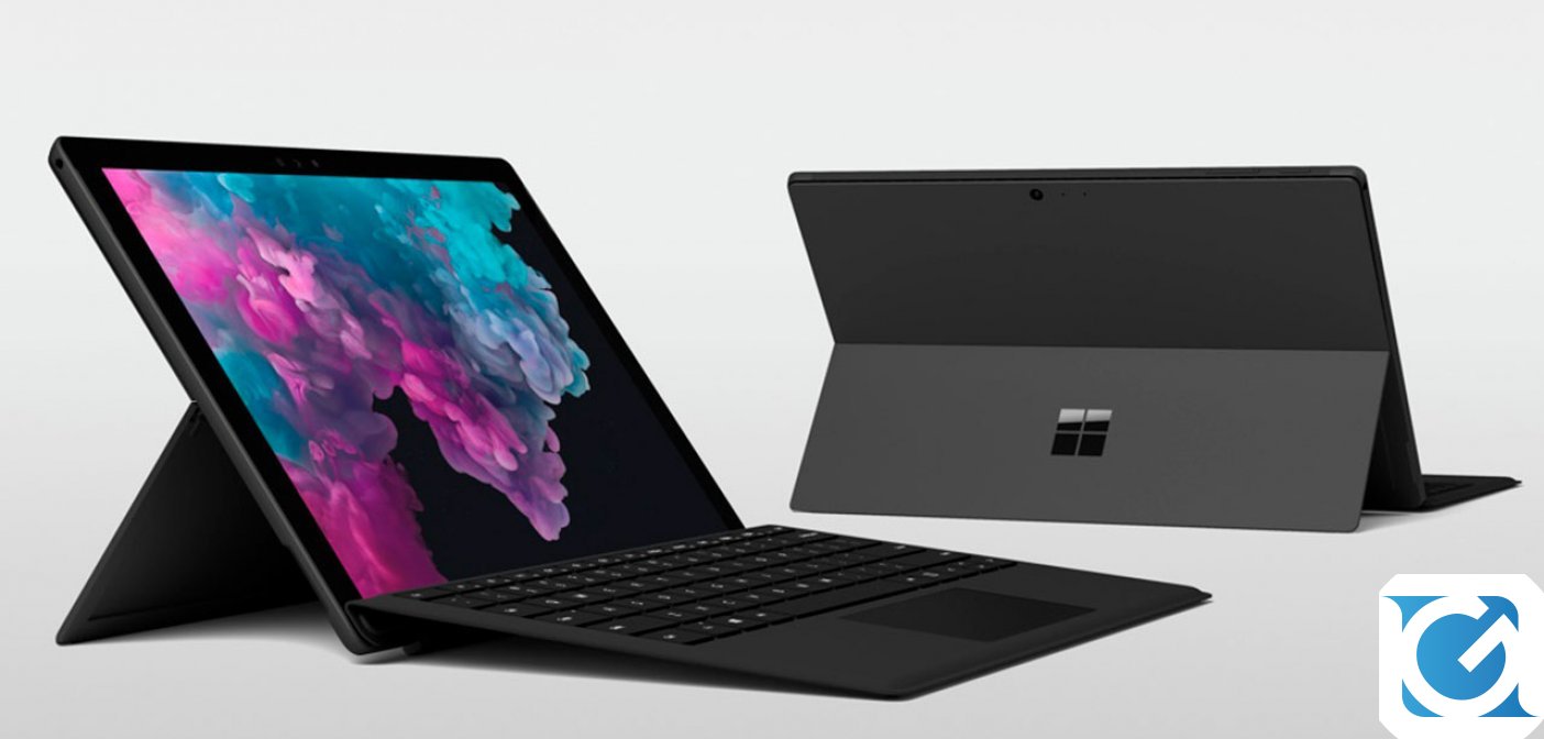Microsoft Surface Pro 6, Laptop 2 e Studio 2 arrivano nei negozi italiani