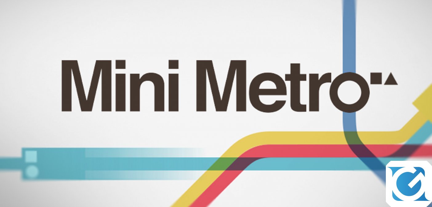 Mini Metro e' disponibile per Nintendo Switch