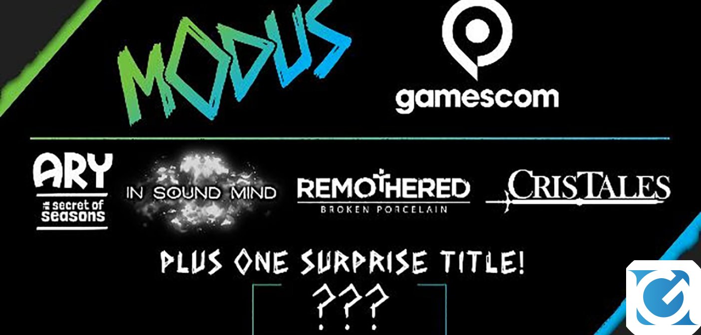 Modus Games annuncerà un nuovo gioco alla Opening Night Live della GamesCom 2020
