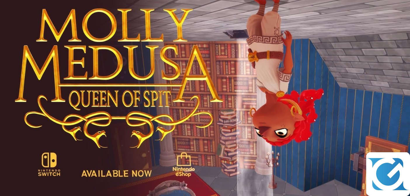 Molly Medusa: Queen of Spit è disponibile su Switch