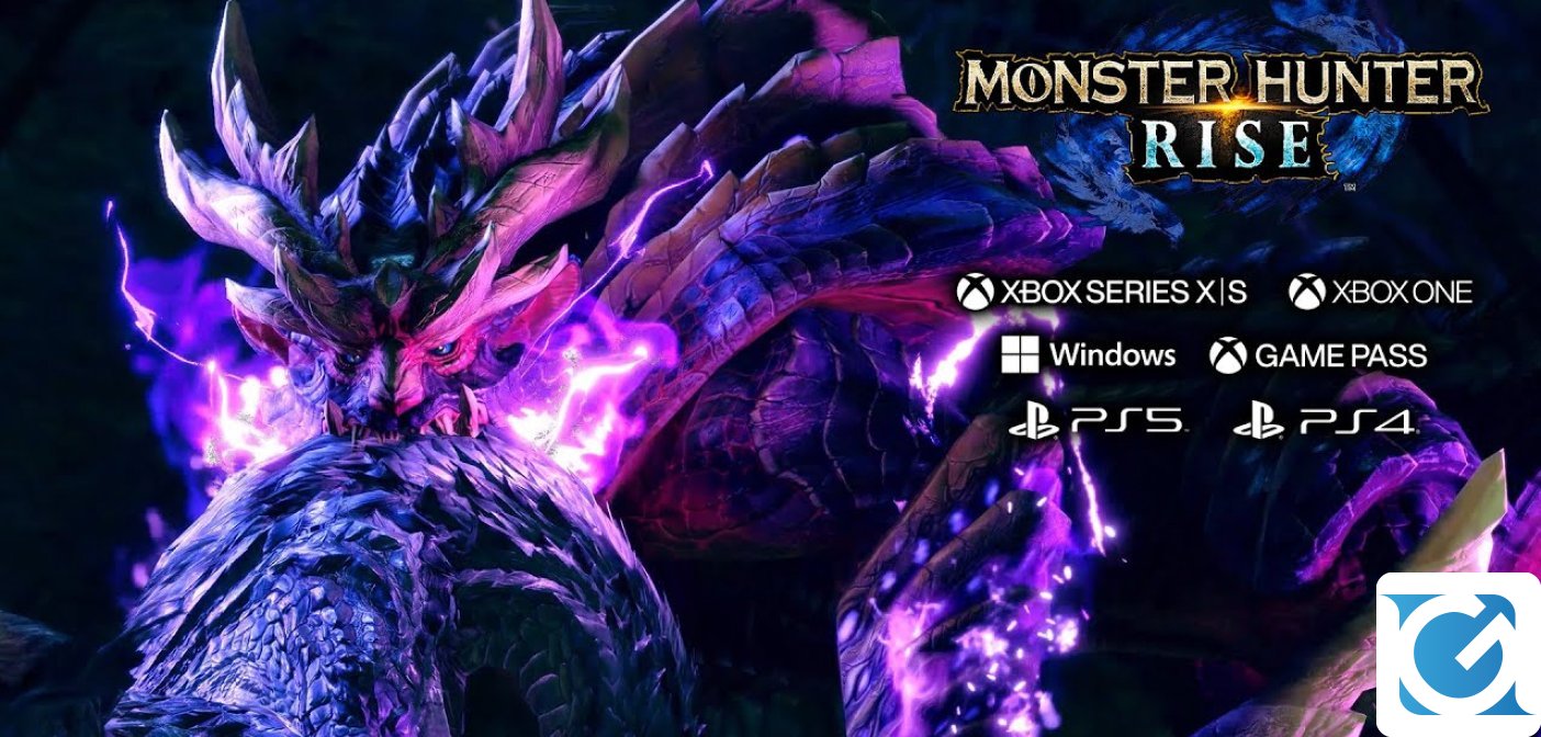 Monster Hunter Rise disponibile su XBOX, XBOX Game Pass e Playstation