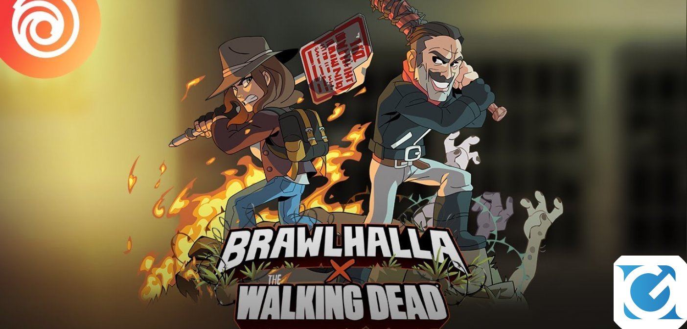 Negan e Maggie di The Walking Dead da oggi disponibili in Brawlhalla