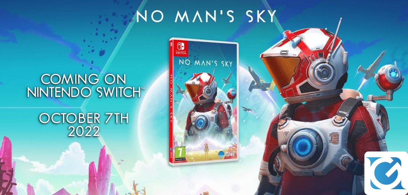 No Man's Sky arriverà ad ottobre su Switch