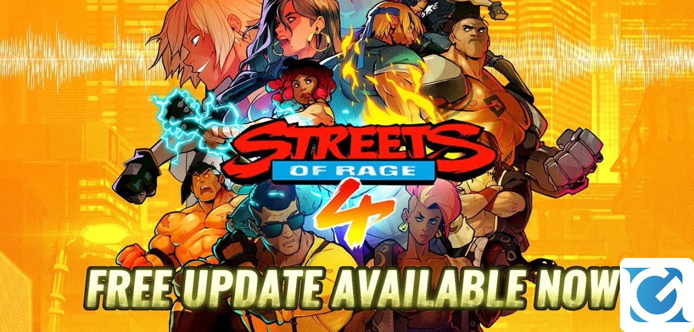 Nuovo importante aggiornamento per Streets of Rage 4
