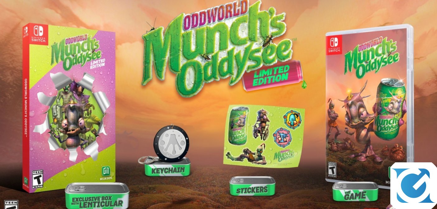 Oddworld: Munch's Oddysee sarà disponibile in formato fisico ad agosto