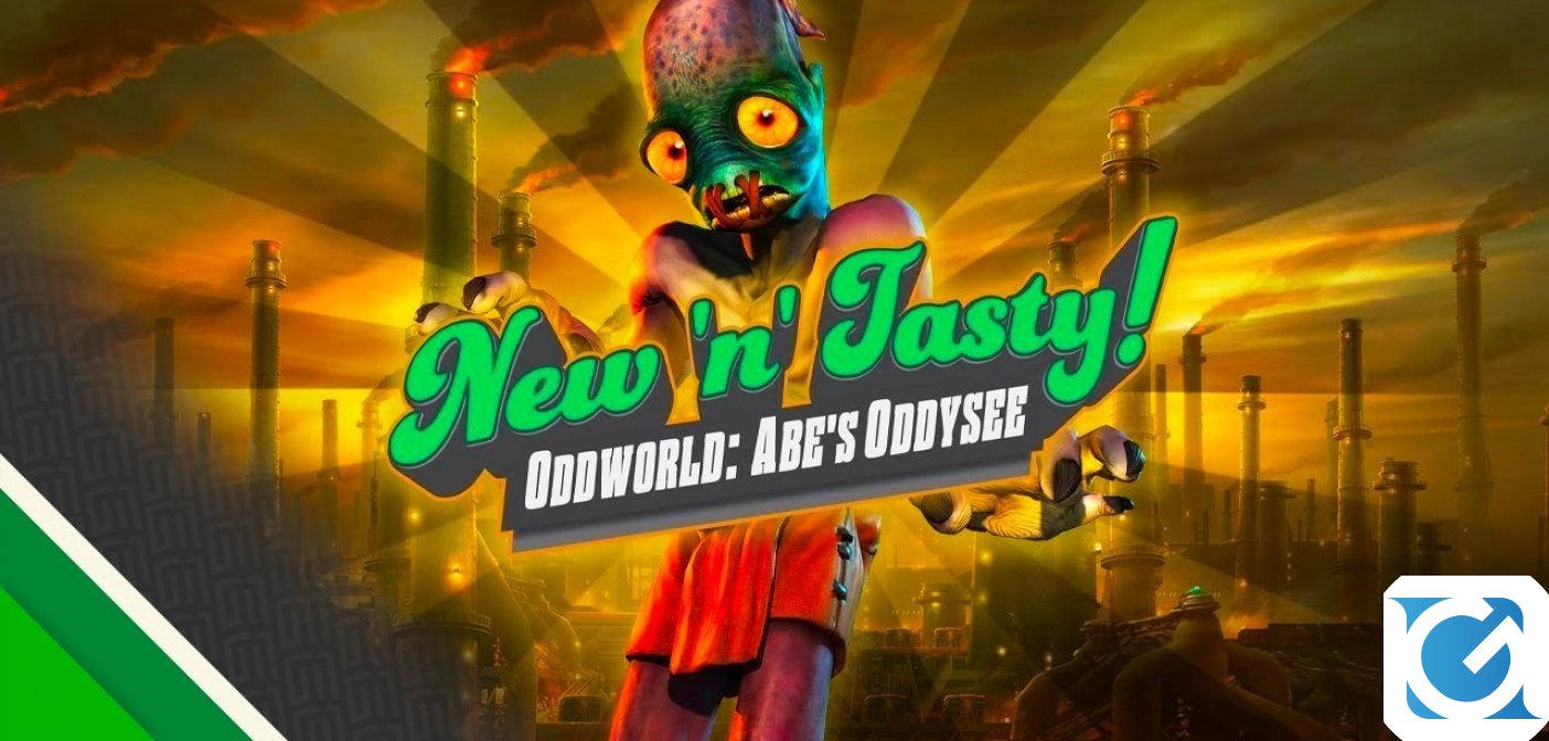 Oddworld: New 'n' Tasty è disponibile su Nintendo Switch