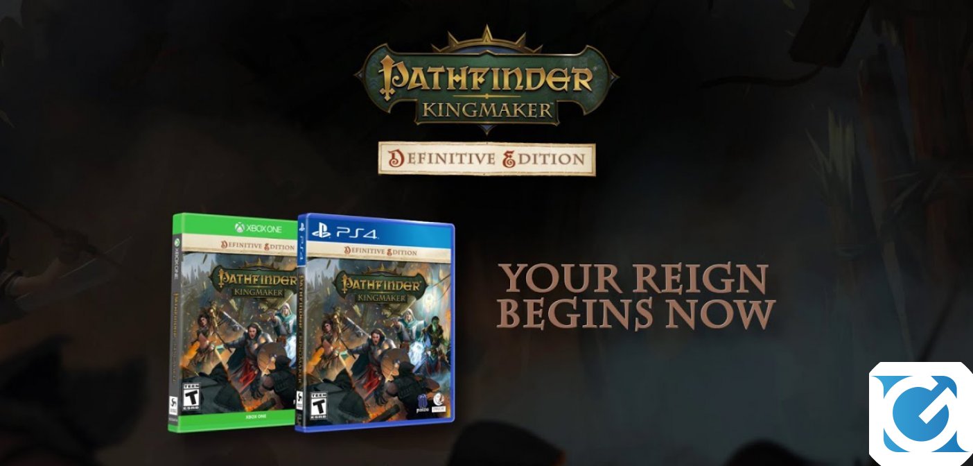Pathfinder: Kingmaker Definitive Edition è disponibile per console