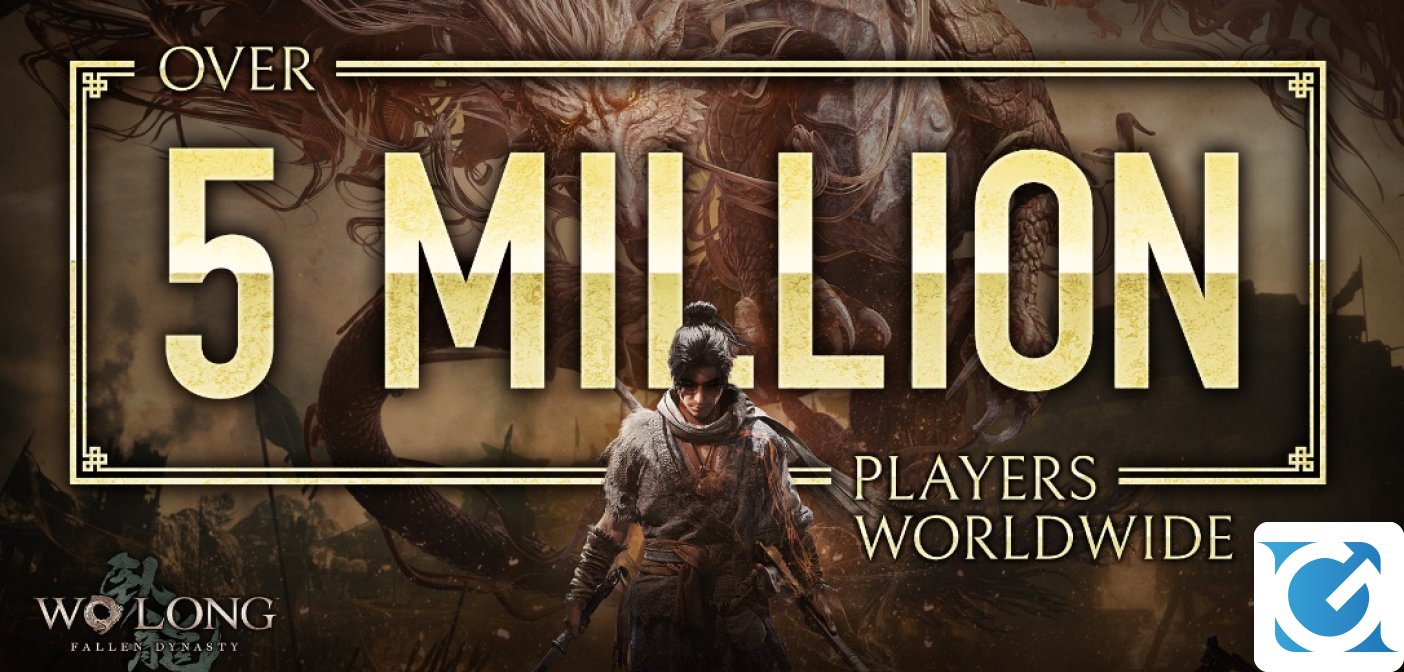 Più di 5 milioni di giocatori per Wo Long: Fallen Dynasty