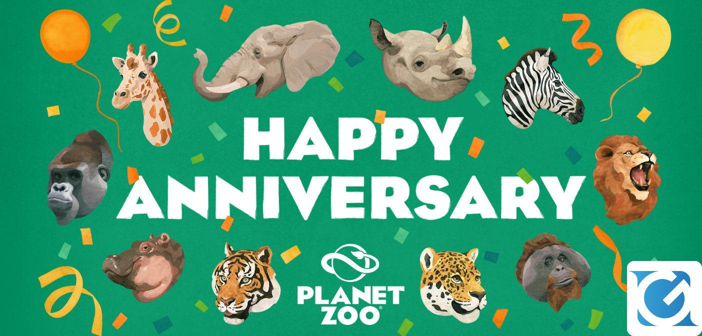 Planet Zoo compie 4 anni! Al via i festeggiamenti