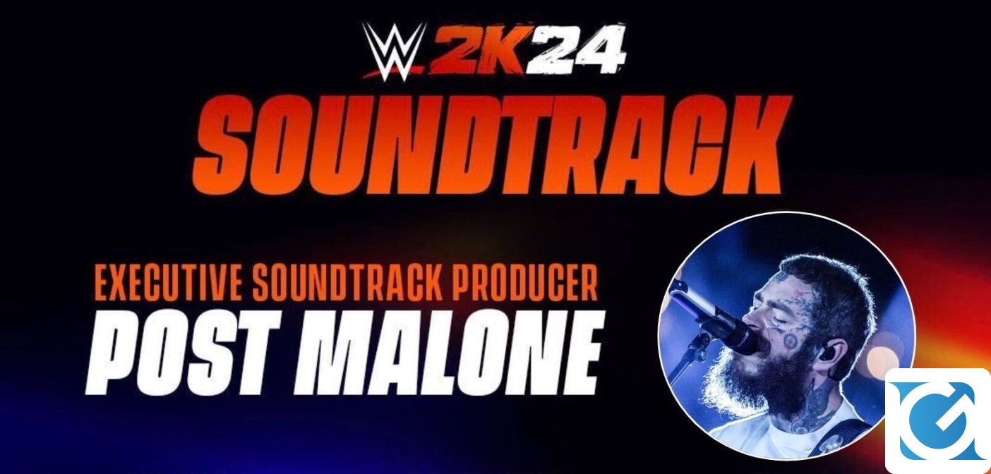 Post Malone curerà la colonna sonora di WWE 2K24