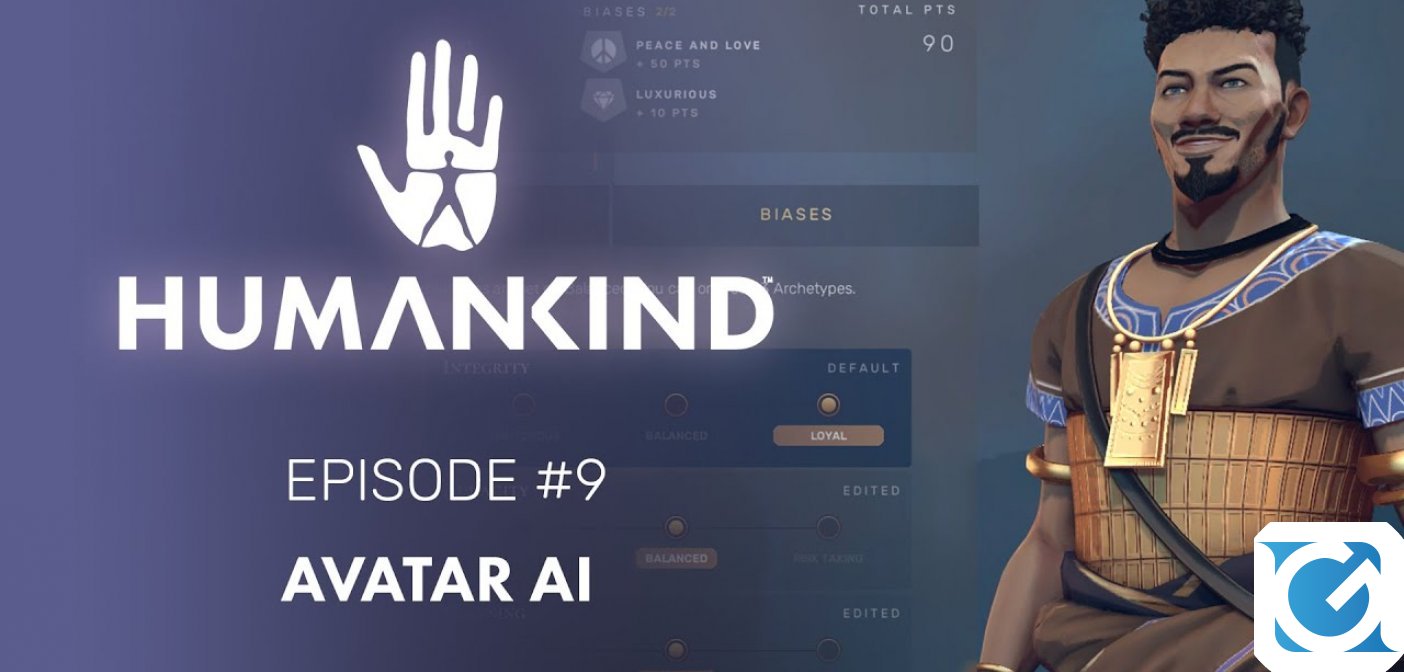 Pubblicato il nuovo Feature focus #9 di Humankind dedicato a Avatar e AI