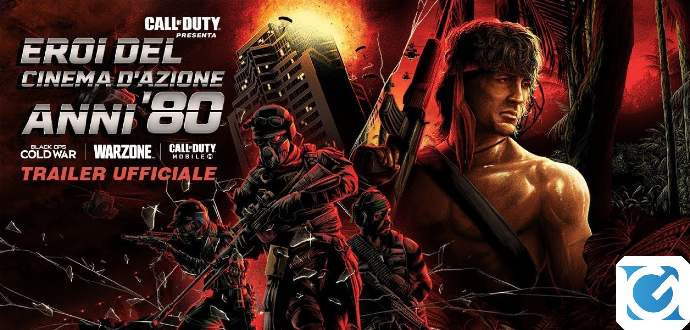 Pubblicato il trailer dedicato agli eroi degli anni '80 di Call of Duty: Black Ops Cold War
