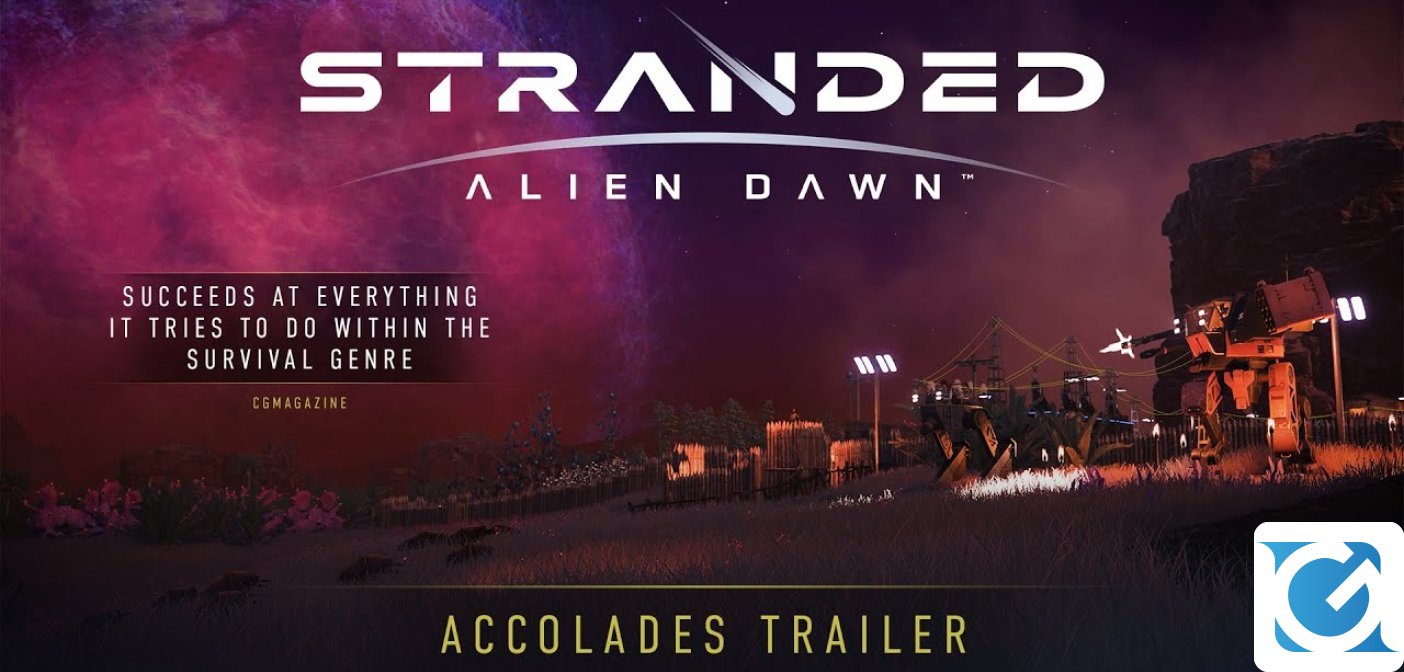 Pubblicato l'accolade trailer di Stranded: Alien Dawn