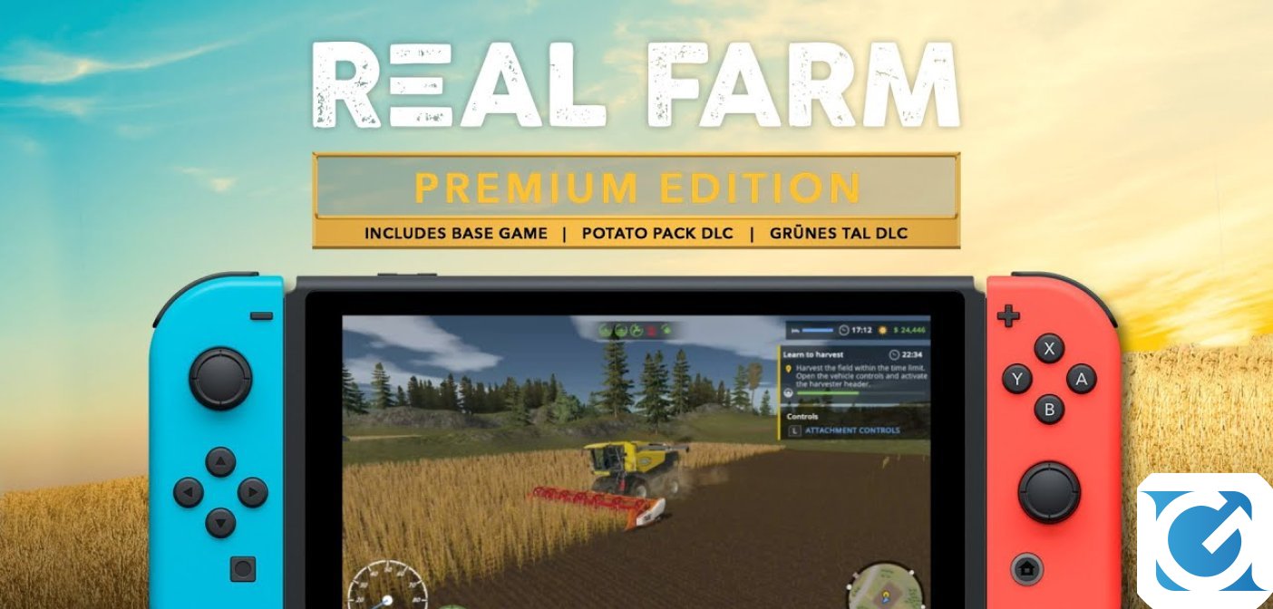 Pubblicato un nuovo video di gameplay per Real Farm Premium Edition su Switch
