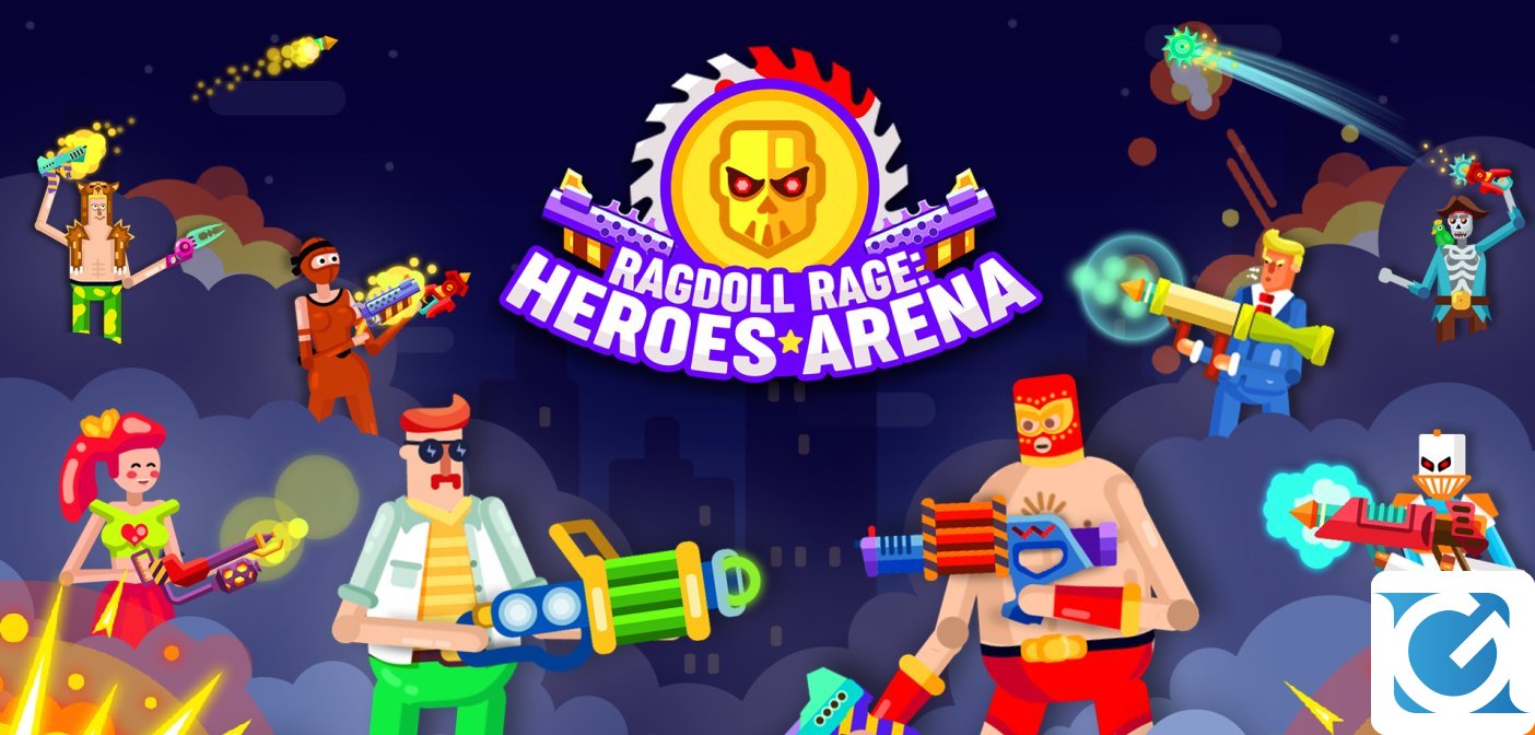 Ragdoll Rage: Heroes Arena è disponibile su Nintendo Switch