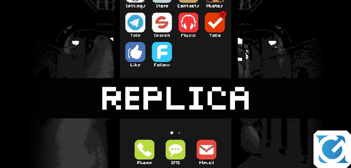 Replica è disponibile su mobile (iOs e Android)