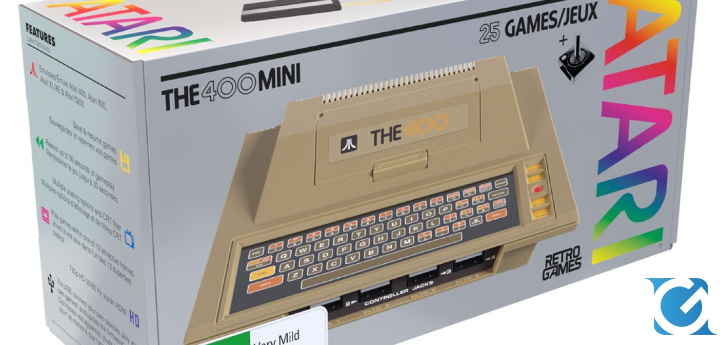 Retro Games e Plaion annunciano la produzione di un Atari 400 Mini!