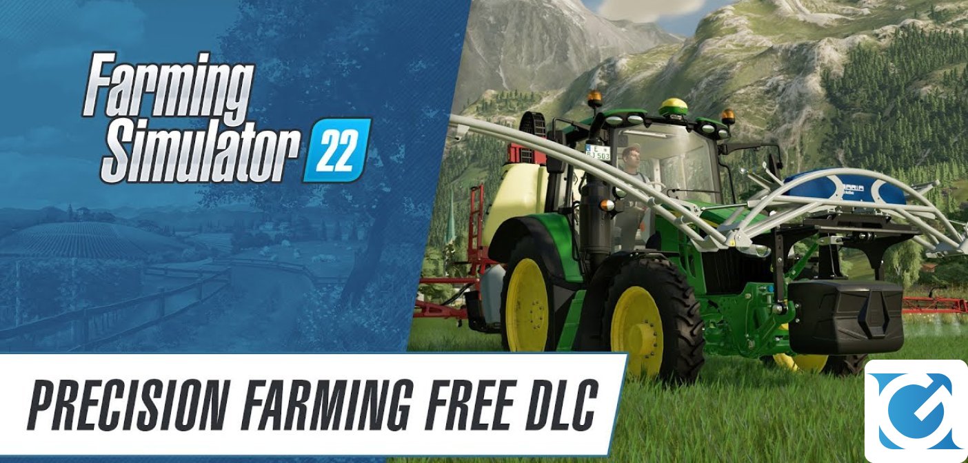 Rilasciato il DLC gratuito Precision Farming per Farming Simulator 22
