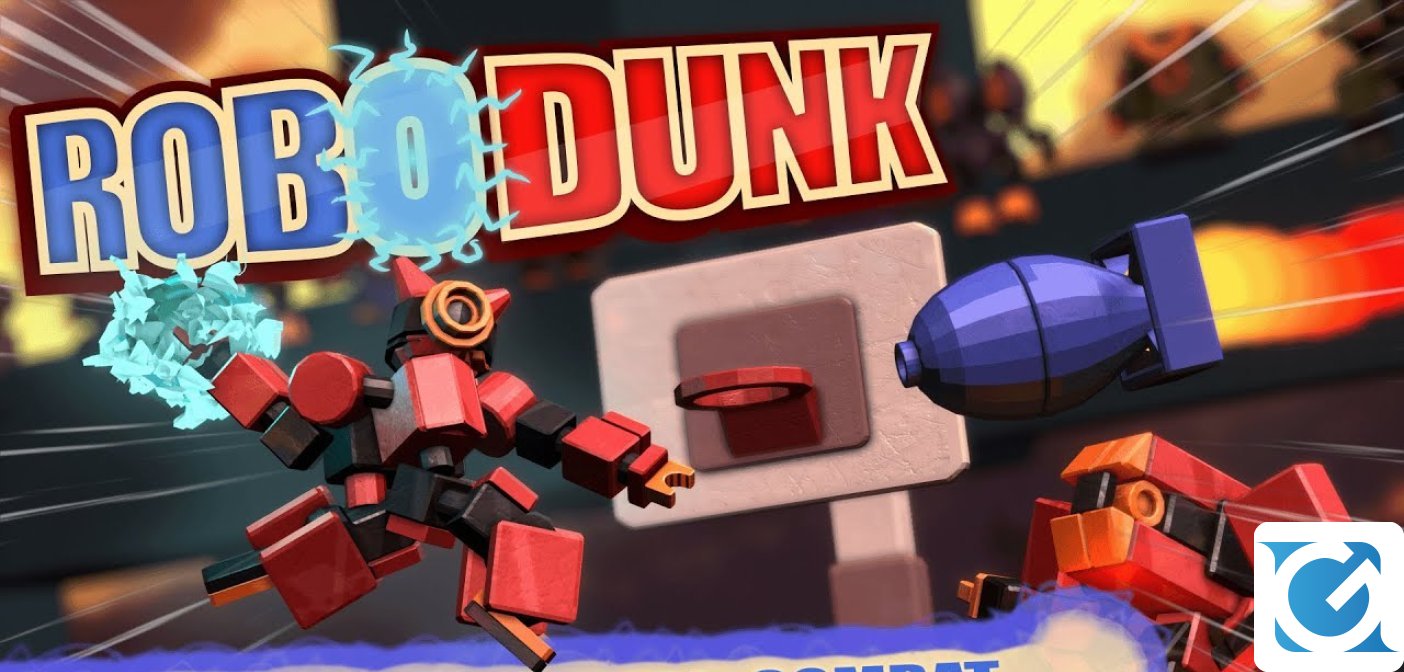RoboDunk è disponibile su PC e Nintendo Switch