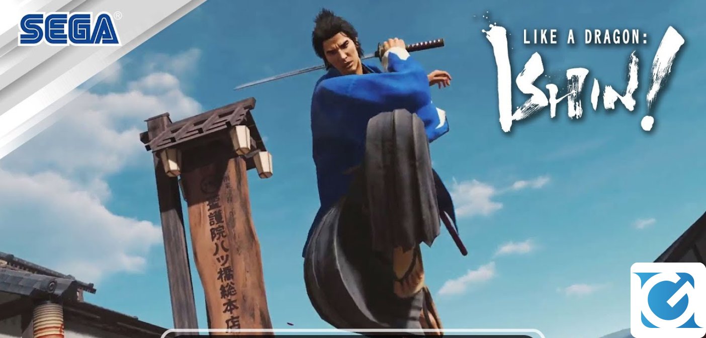 SEGA e RGG Studio svelano il nuovo combat trailer di Like a Dragon: Ishin!