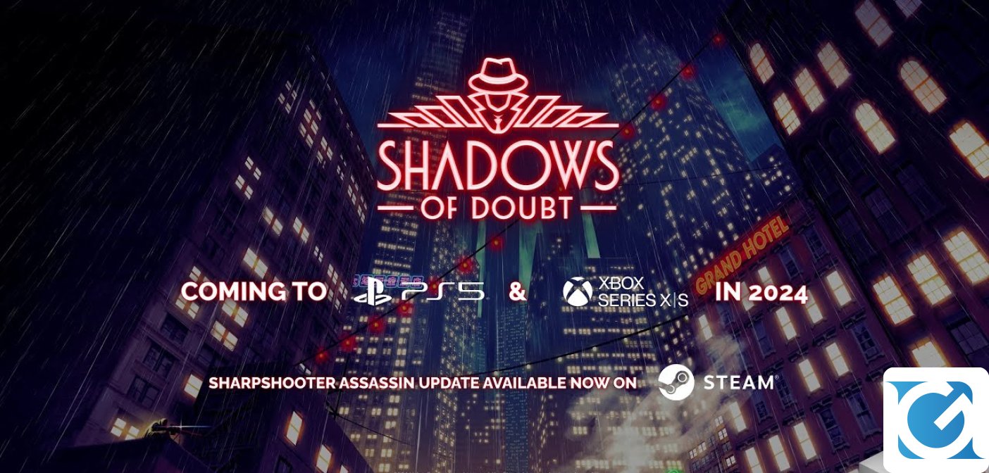 Shadows of Doubt uscirà su console quest'anno