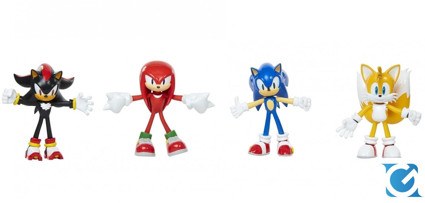SEGA e JAKKS Pacific annunciano una linea di giocattoli di Sonic The Hedgehog