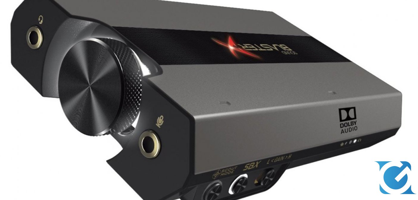 Sound Blasterx G6 completa l'esperienza su console