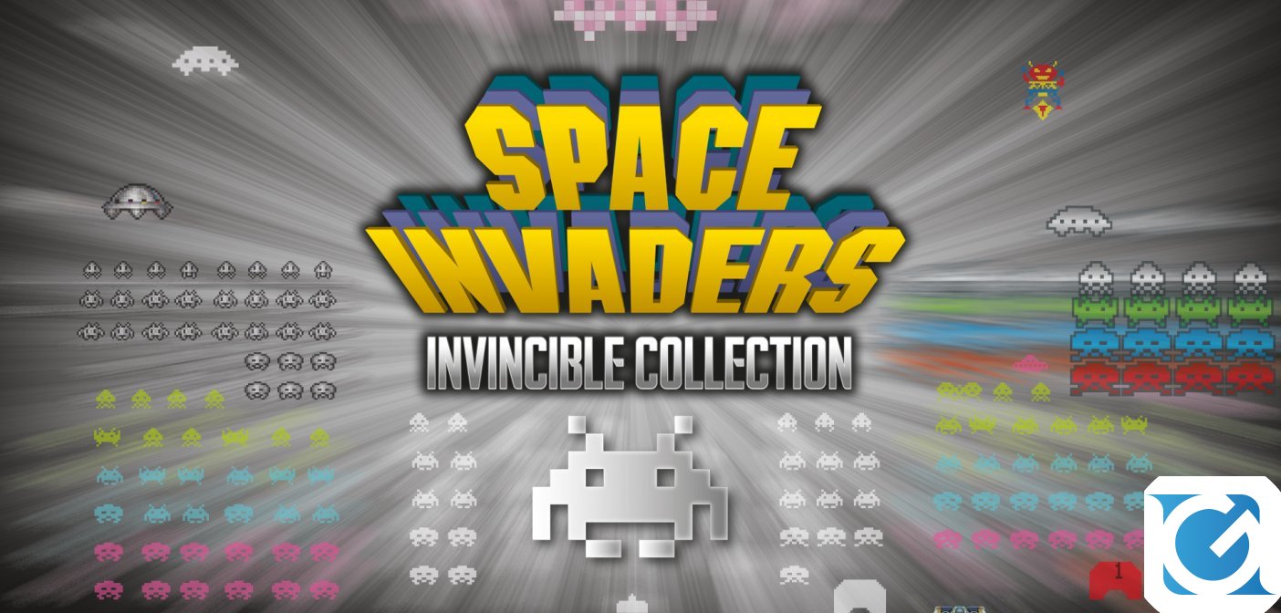 Space Invaders Invincible Collection arriva su Switch a metà agosto