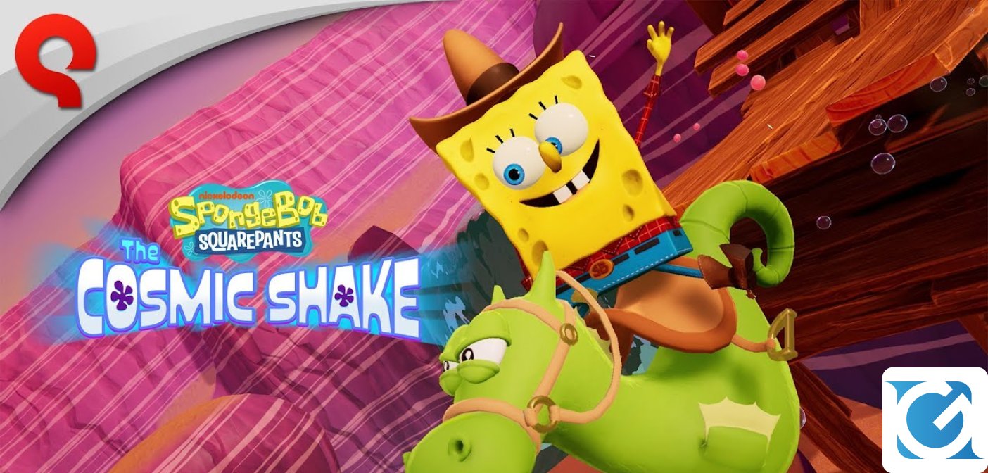 SpongeBob SquarePants: The Cosmic Shake è disponibile su PS 5 e XBOX Series X