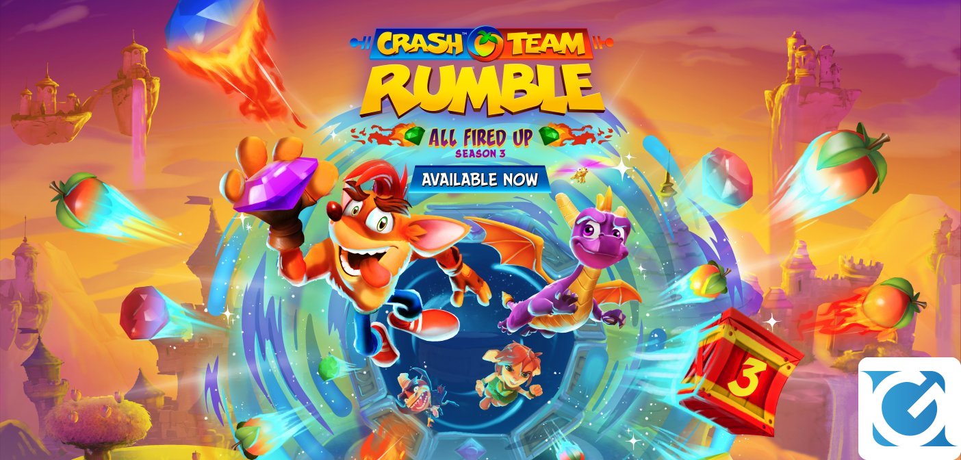 Spyro ed Elora arrivano nella stagione 3 di Crash Team Rumble