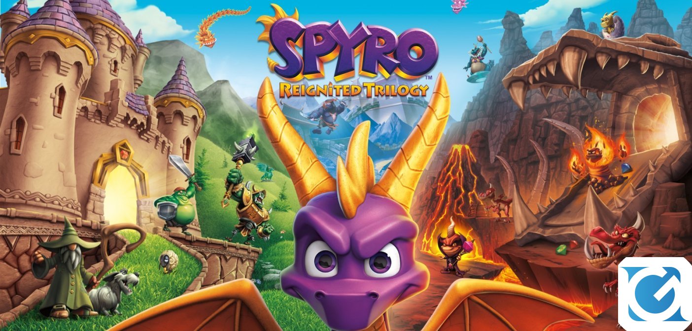 Recensione Spyro Reignited Trilogy per Nintendo Switch - Il draghetto vola anche su Switch