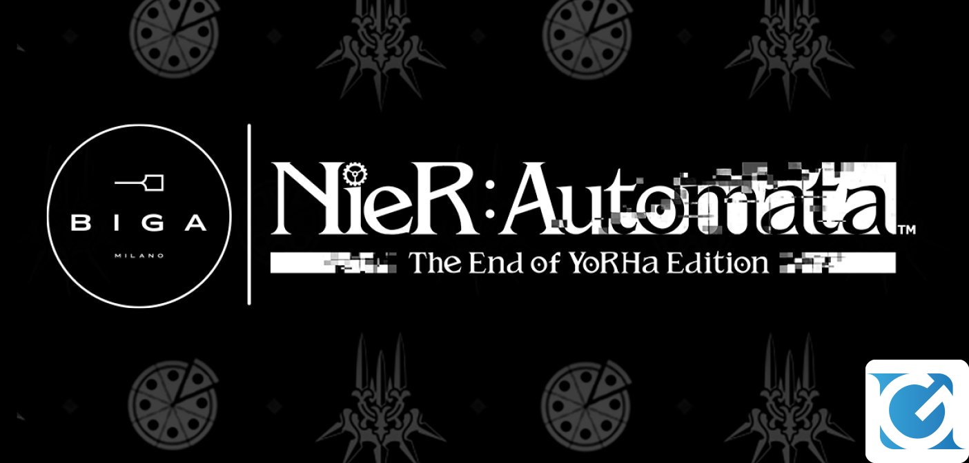 Square Enix sceglie Biga come partner per realizzare una nuova pizza speciale dedicata a Nier: Automata